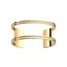 Les Georgettes vergulde Pure armband 25 mm zirkonia