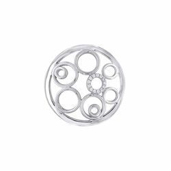 MY iMenso zilveren 24 mm cover Fantasy cirkels 24-1411