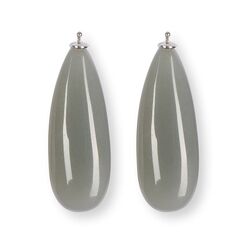 Heide Heinzendorff grote taupe aanhangers E40
