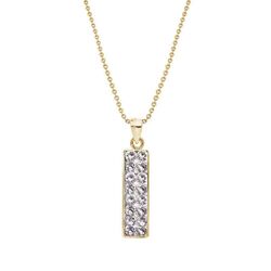 Spark vergulde Glow necklace crystal