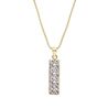 Spark vergulde Glow necklace crystal