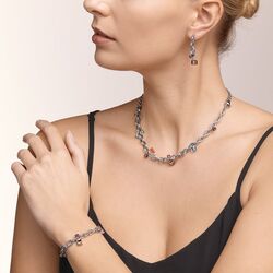 Coeur de Lion armband Art Nouveau multicolor 5063-30-1578