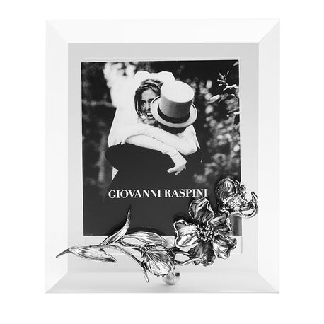 Giovanni Raspini zilveren fotolijst bloemen