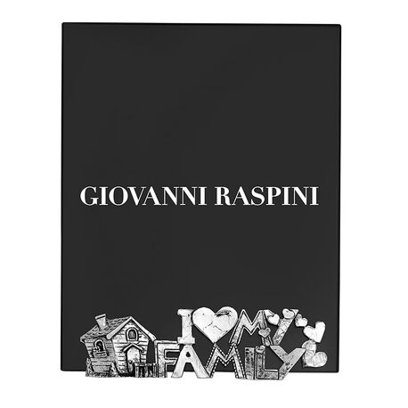Giovanni Raspini fotolijst I Love My Family 16 x 20 cm bronzobianco b0549