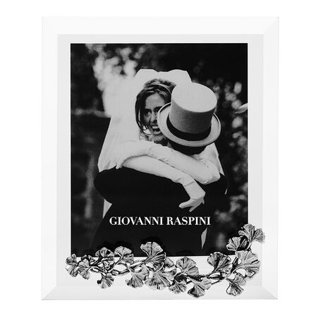 Giovanni Raspini zilveren fotolijst Ginkgo