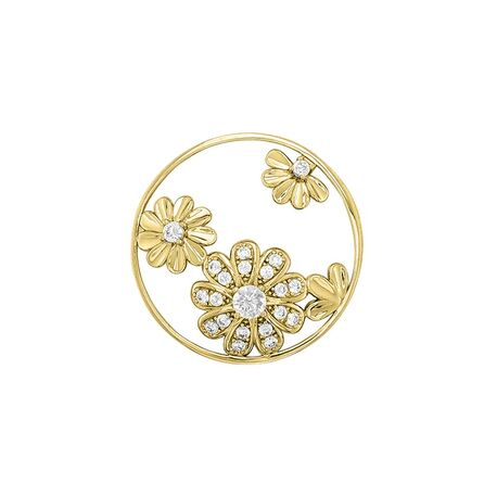 MY iMenso vergulde cover Daisy 24-21011 24mm
