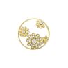 MY iMenso vergulde cover Daisy 24-21011 24mm