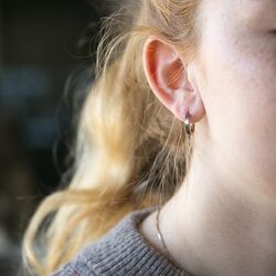 Titanium creolen bicolor Boccia 0577-02