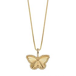 Elements Gold vlinder hangertje GP2248
