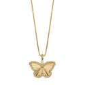 Elements Gold vlinder hangertje GP2248