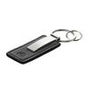 Fred Bennett zwart leren sleutelhanger Y2625