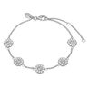 Christina armband 5 margrietjes 601-S02