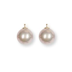 Heide Heinzendorff parelaanhangers licht roze E51