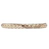 Christina leren armband 30 cm golden snake