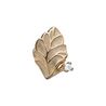 Christina vergulde charm Topaz Leaf