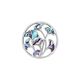MY iMenso ninfea indy abalone shell mosaic 24-2153