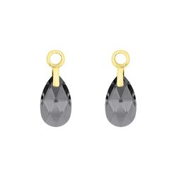 MY iMenso Pera aanhangers Silver Night 16mm zilver