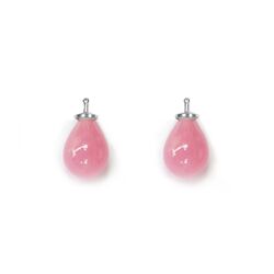 Heide Heinzendorff roze aanhangers E75 kleur 11 zilver