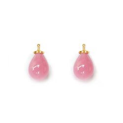 Heide Heinzendorff roze aanhangers E75 kleur 11 zilver