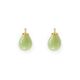 Heide Heinzendorff pastel groene aanhangers E75 kleur 52 verguld