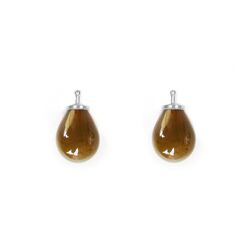 Heide Heinzendorff olijfkleurige aanhangers E75 kleur 61 zilver