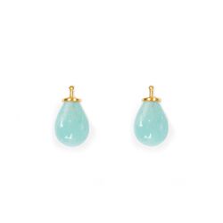 Heide Heinzendorff aanhangers baby blauw E75 kleur 35 Zilver 