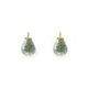 Heide Heinzendorff turquoise matrix aanhangers E75 kleur 49 verguld