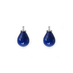 Heide Heinzendorff donker blauwe aanhangers E75 kleur 45 zilver