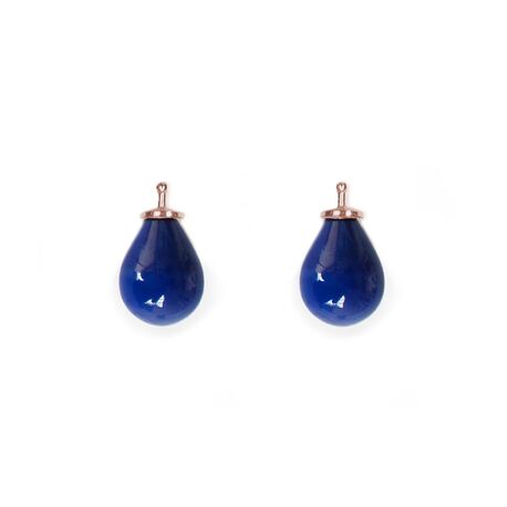 Heide Heinzendorff donker blauwe aanhangers E75 kleur 45 rosé