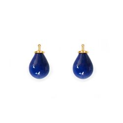 Heide Heinzendorff donker blauwe aanhangers E75 kleur 45 zilver