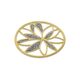 MY iMenso grande vergulde cover Glittery Lotus