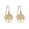 Elements Gold 9 krt oorhangers levensboom