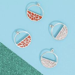 Les Georgettes Arbre de Vie oorstekers 43 mm