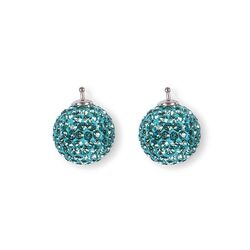 Heide Heinzendorff aqua blauwe aanhangers E16