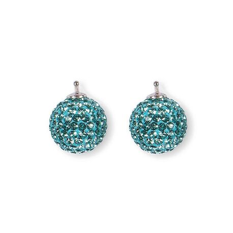 Heide Heinzendorff aqua blauwe aanhangers E16