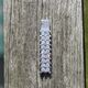 zilver hangertje wit zirconia