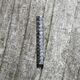 Zilveren hanger met bruin en wit zirconia