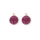 Heide Heinzendorff fuchsia aanhangers bolletje E16
