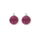 Heide Heinzendorff fuchsia aanhangers bolletje E16