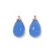 Heide Heinzendorff azur blauwe druppelaanhangers E53