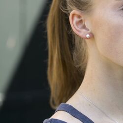 Boccia titanium parel oorstekers 0535-01