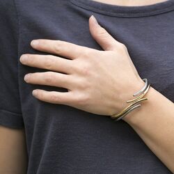 Vergulde armband BOCCIA Titanium 0396-03