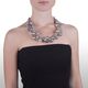 Giovanni Raspini Village Necklace 59 cm zilver collier met verschillende edelstenen