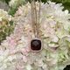 Rosé hanger zirkonia bruin wit Silver Rose