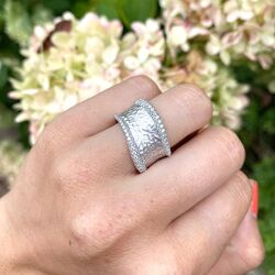 witgouden ring 172 briljanten