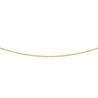 Geelgouden ankerschakel collier 0,8 mm