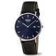 Boccia titanium heren horloge leren band 3648-02