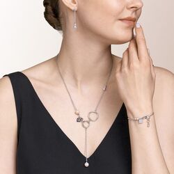 Coeur de Lion y-collier met parels 1103-10-1417