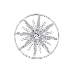 MY iMenso 33 mm cover diamond Sun 33-2198 met zirkonia