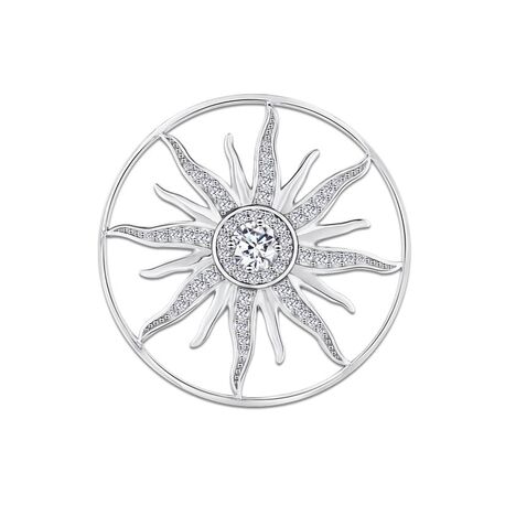 MY iMenso 33 mm cover diamond Sun 33-2198 met zirkonia